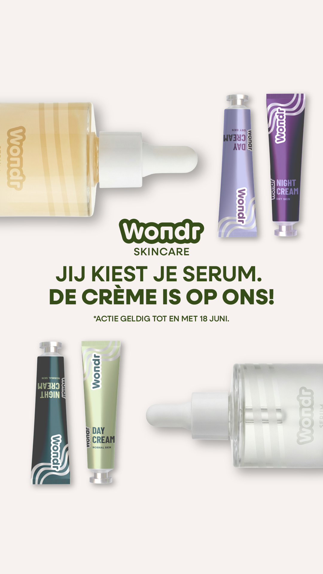 WONDR care Facebook ad