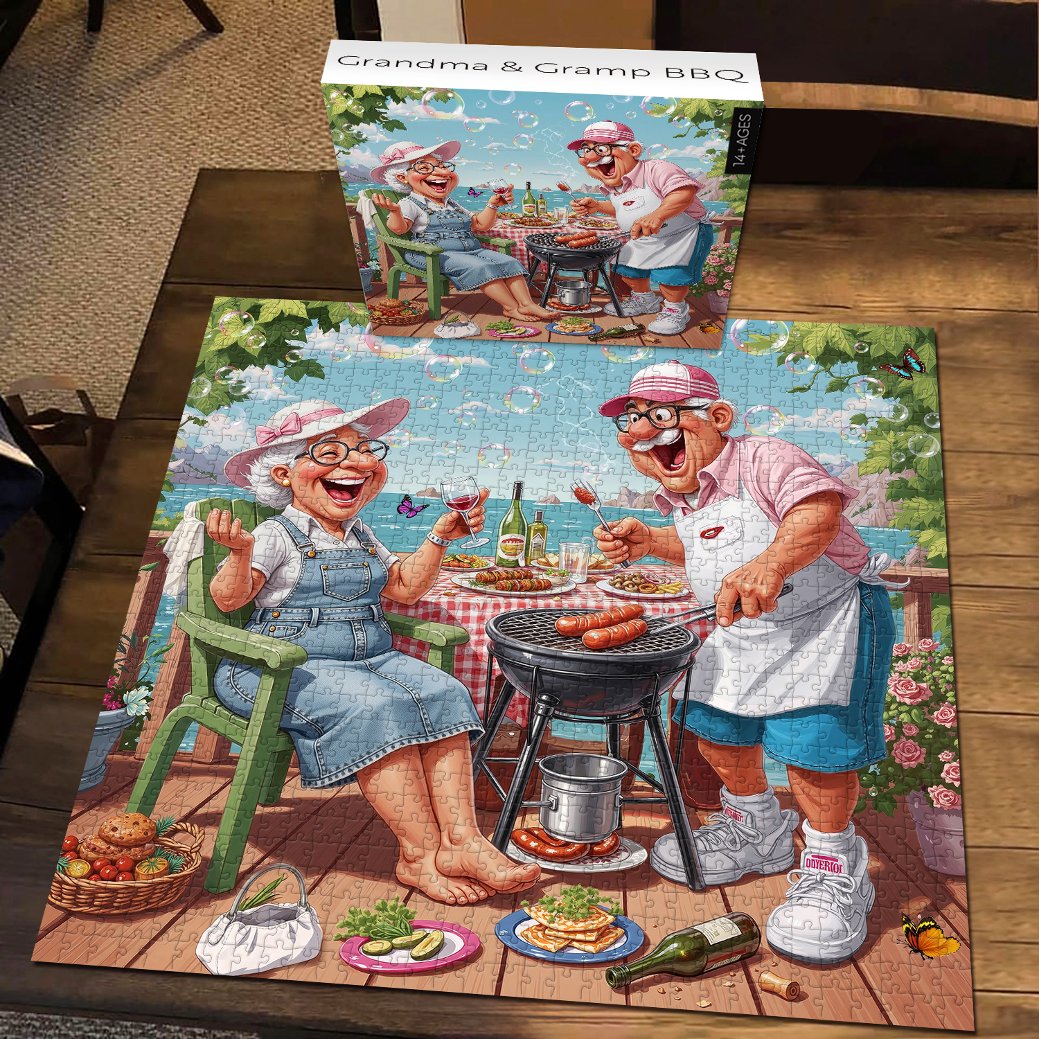 Fun-Puzzle Facebook ad