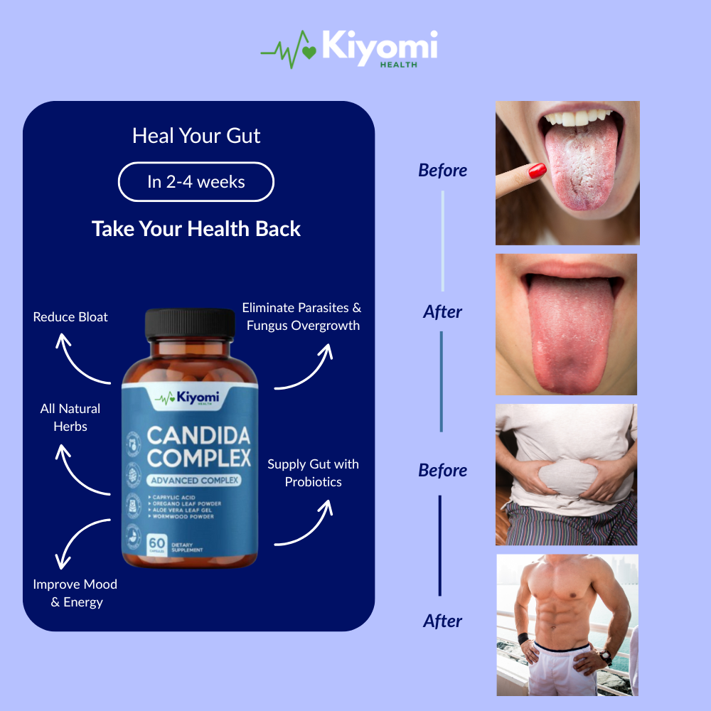 Kiyomi Worldwide Facebook ad: Gut Health Just Got Better, Buy 2, Get 1 FREE!