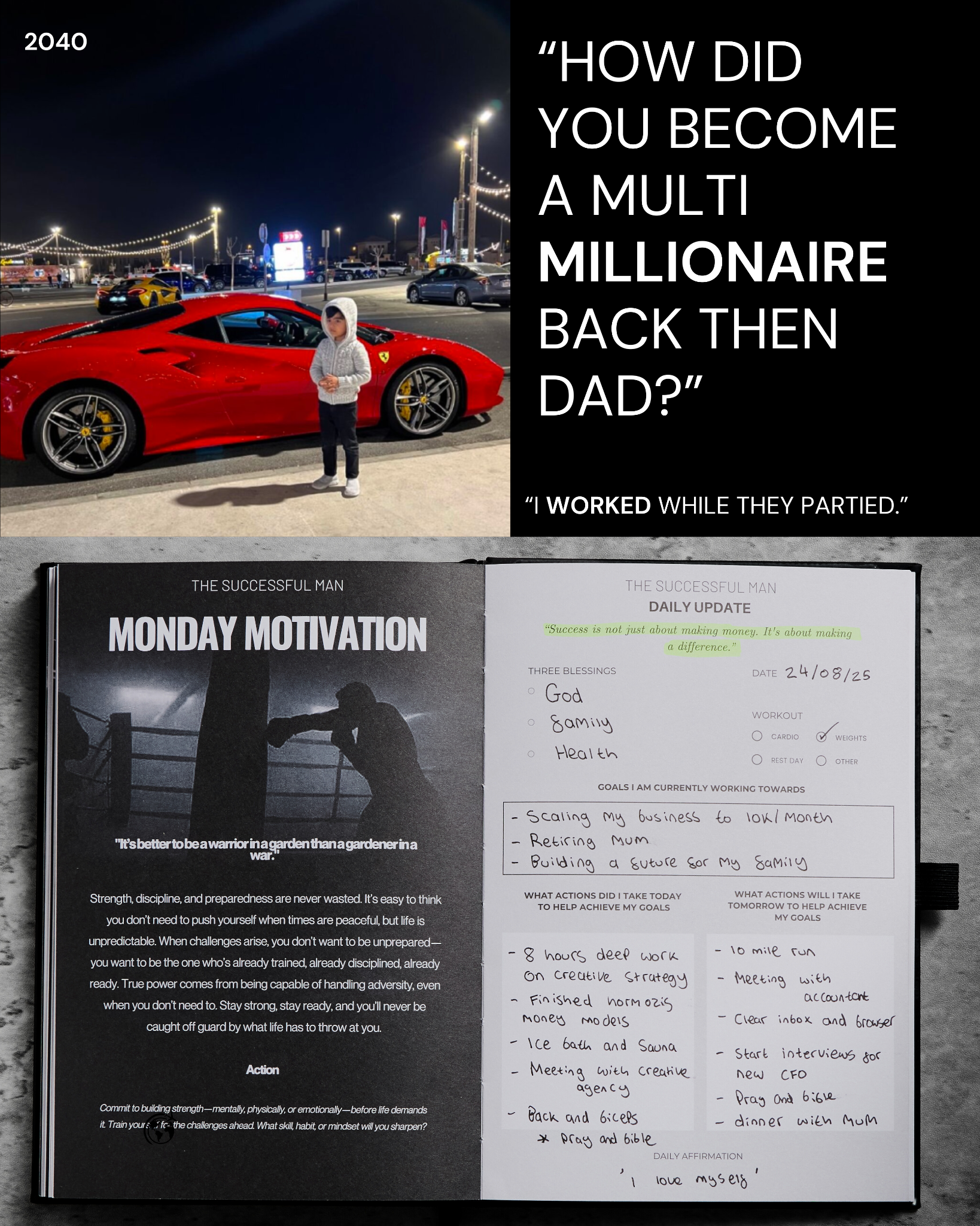 The Successful Man Facebook ad