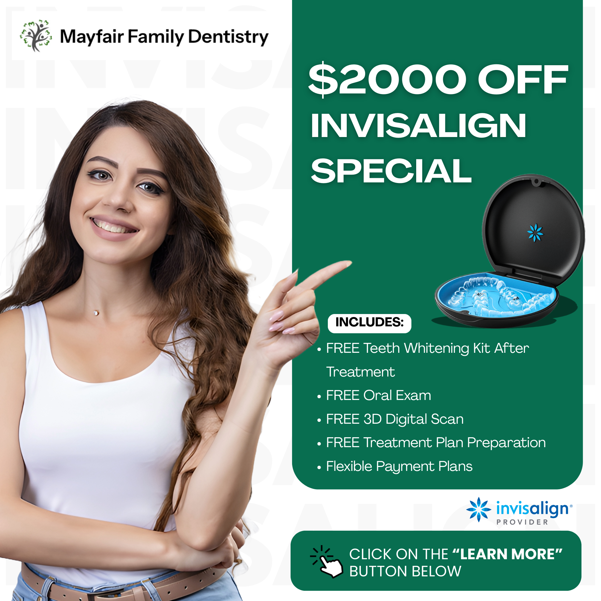 Mayfair Family Dentistry Facebook ad
