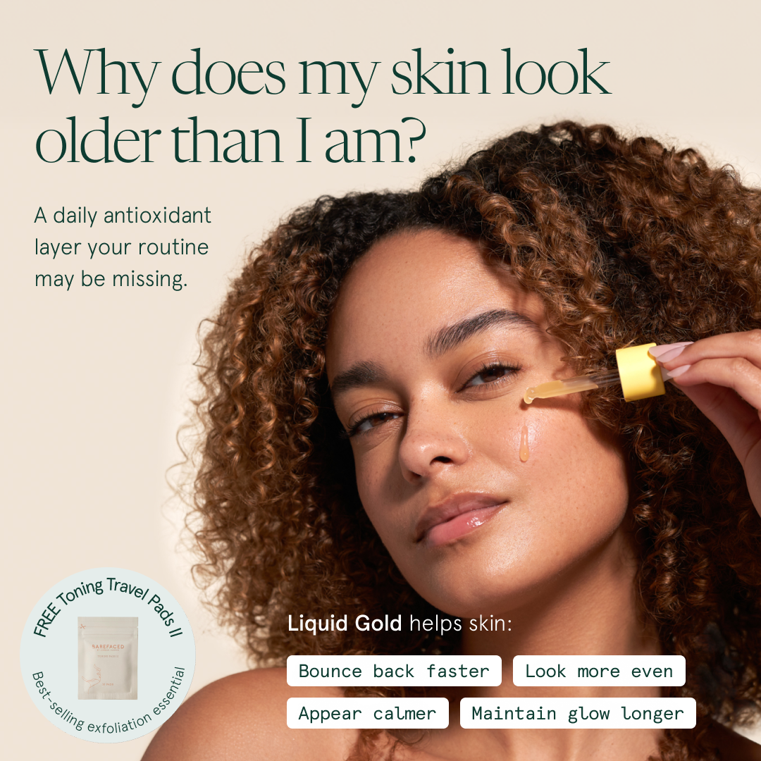 Barefaced Facebook ad