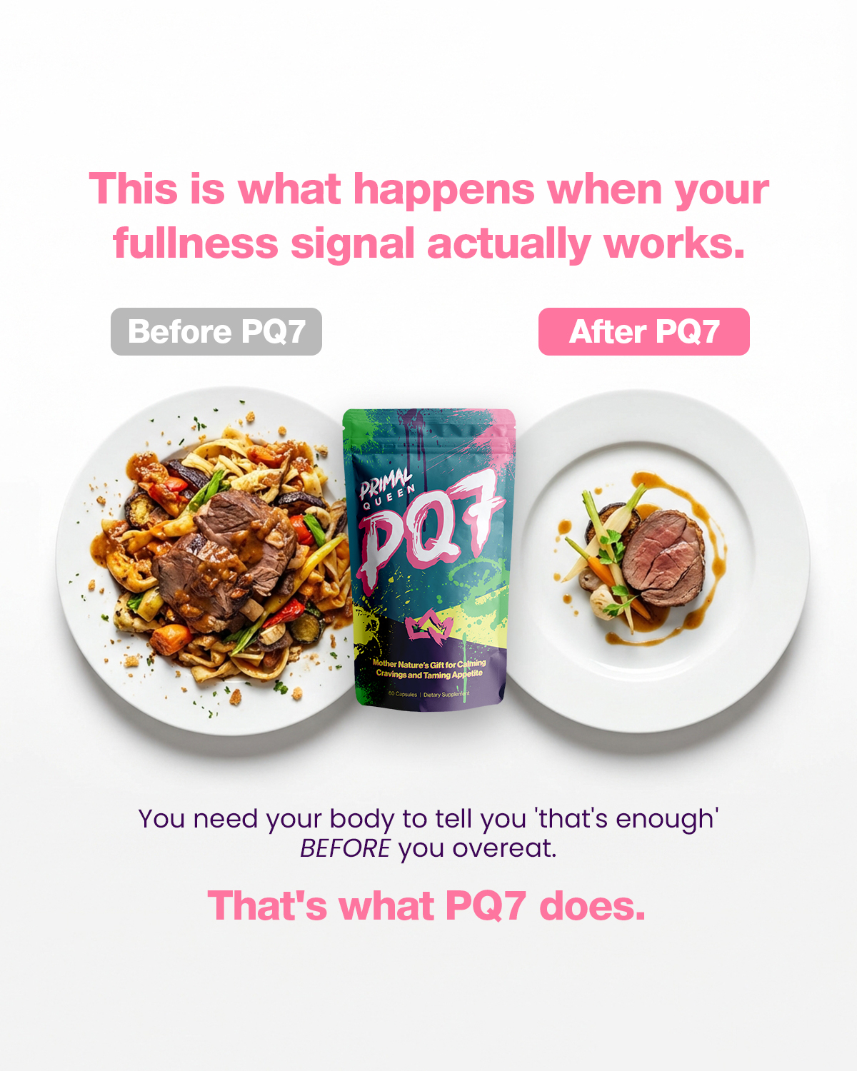 Primal Queen Facebook ad