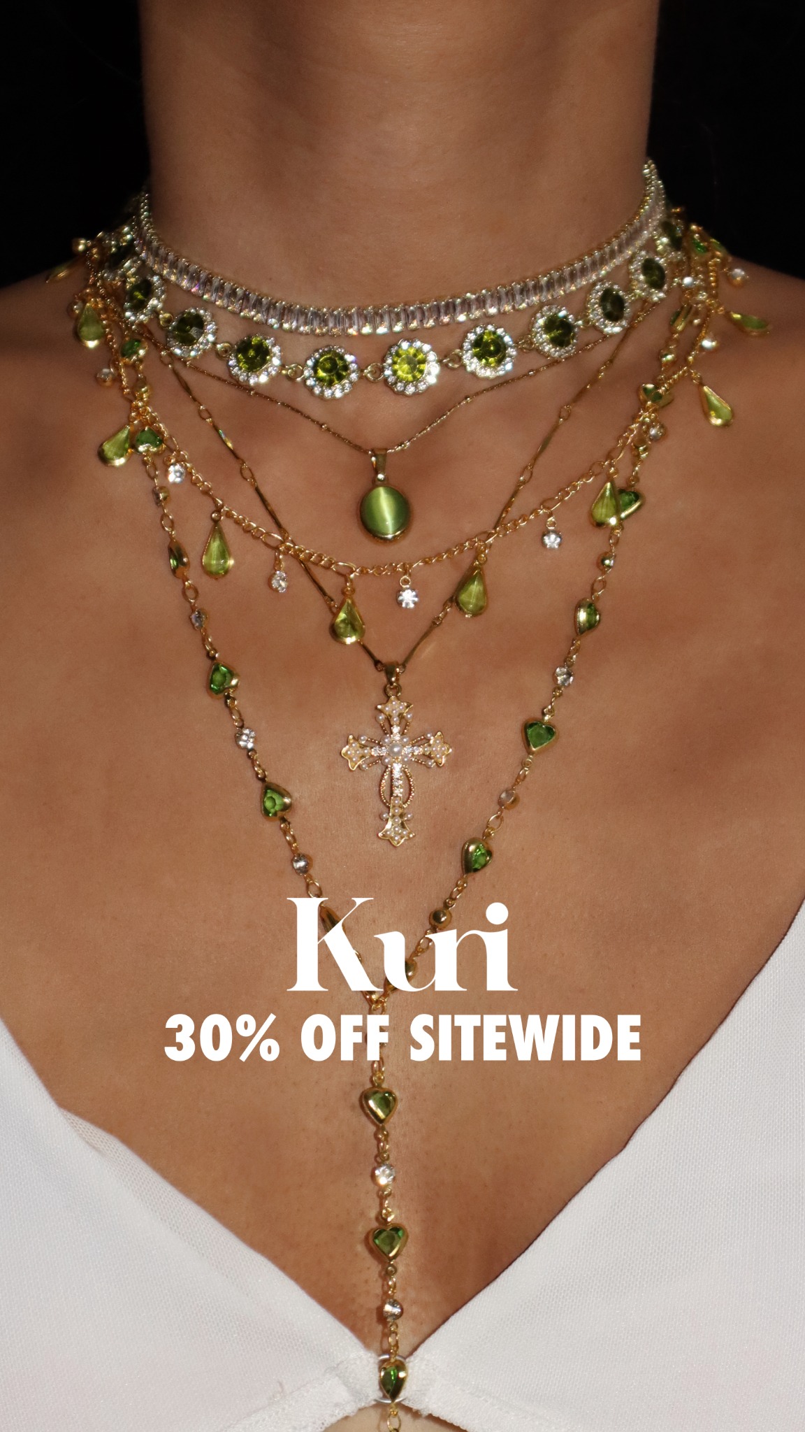 Kuri jewelry Facebook ad