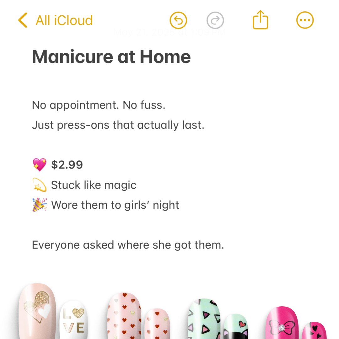 Lily and Fox Facebook ad