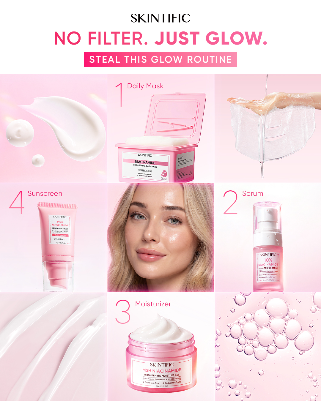 SkintificShop Facebook ad