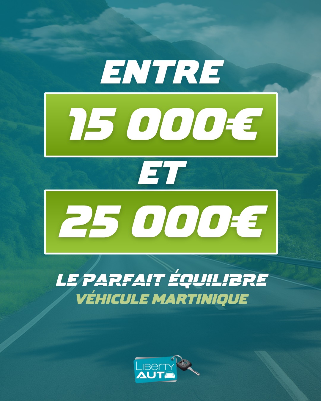 Liberty Auto Martinique Facebook ad: La bonne affaire, sans compromis.