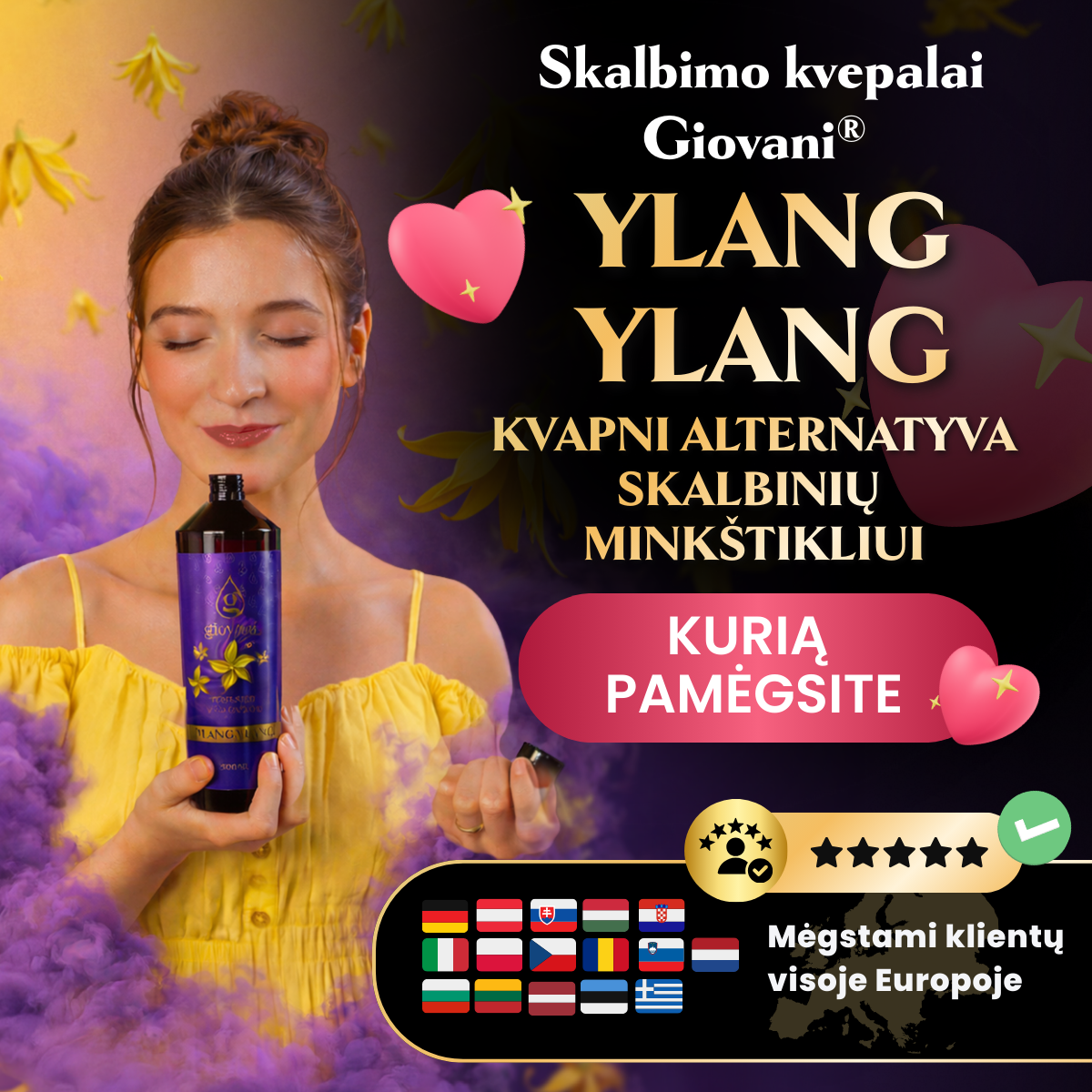 Giovani.lt Facebook ad