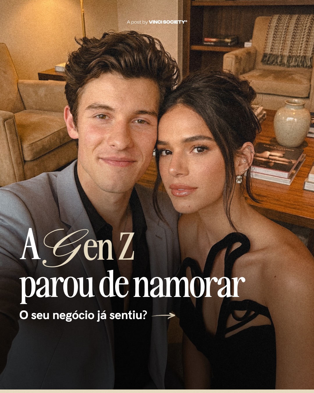 Vinci Society - Brand & Revenue Builder Facebook ad: A geração que mais quer conexão, foge de…