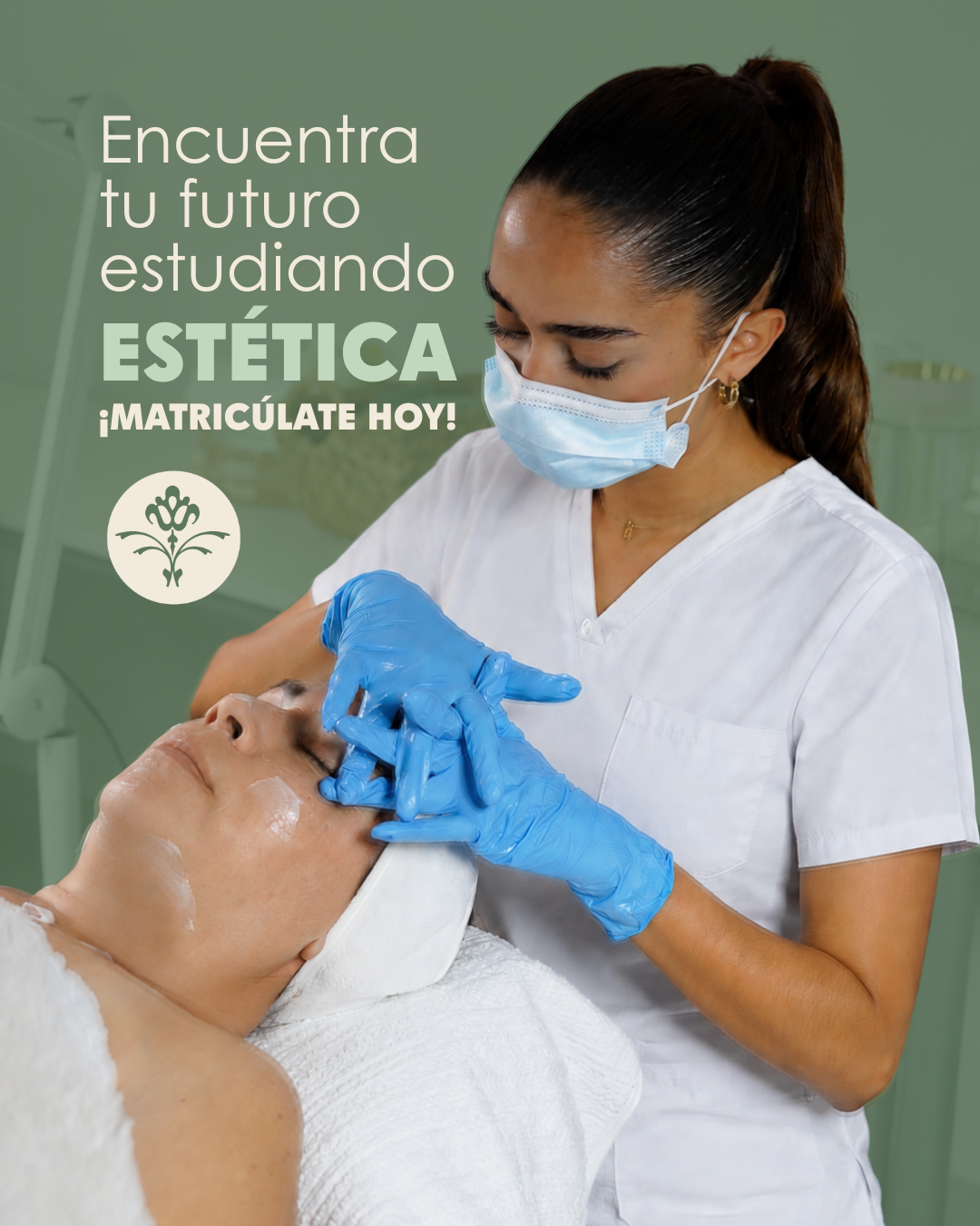 Neo Esthetique European Institute Facebook ad: Lleva tu pasión por la estética a un nivel profesional.