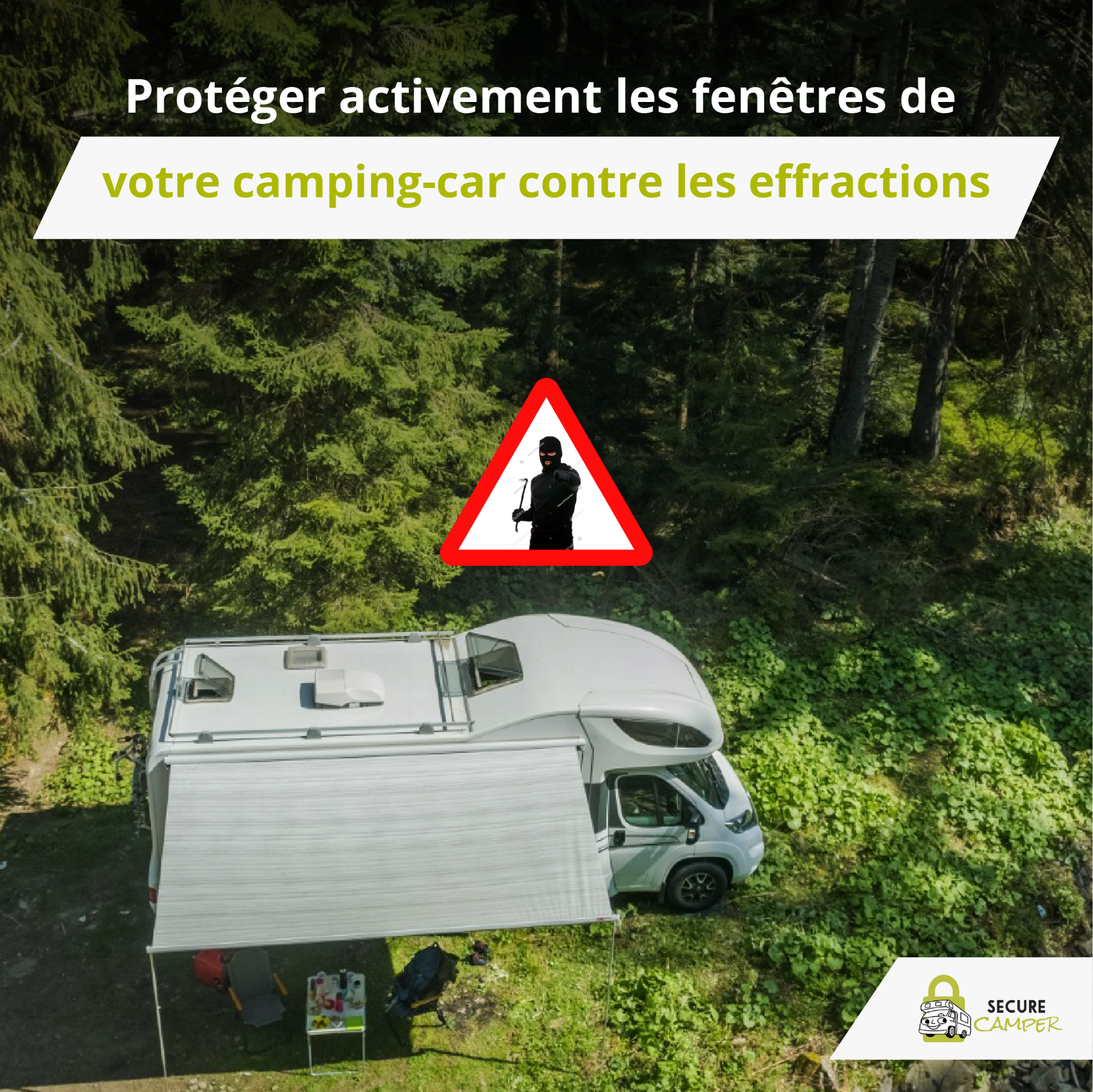 secure camper Facebook ad