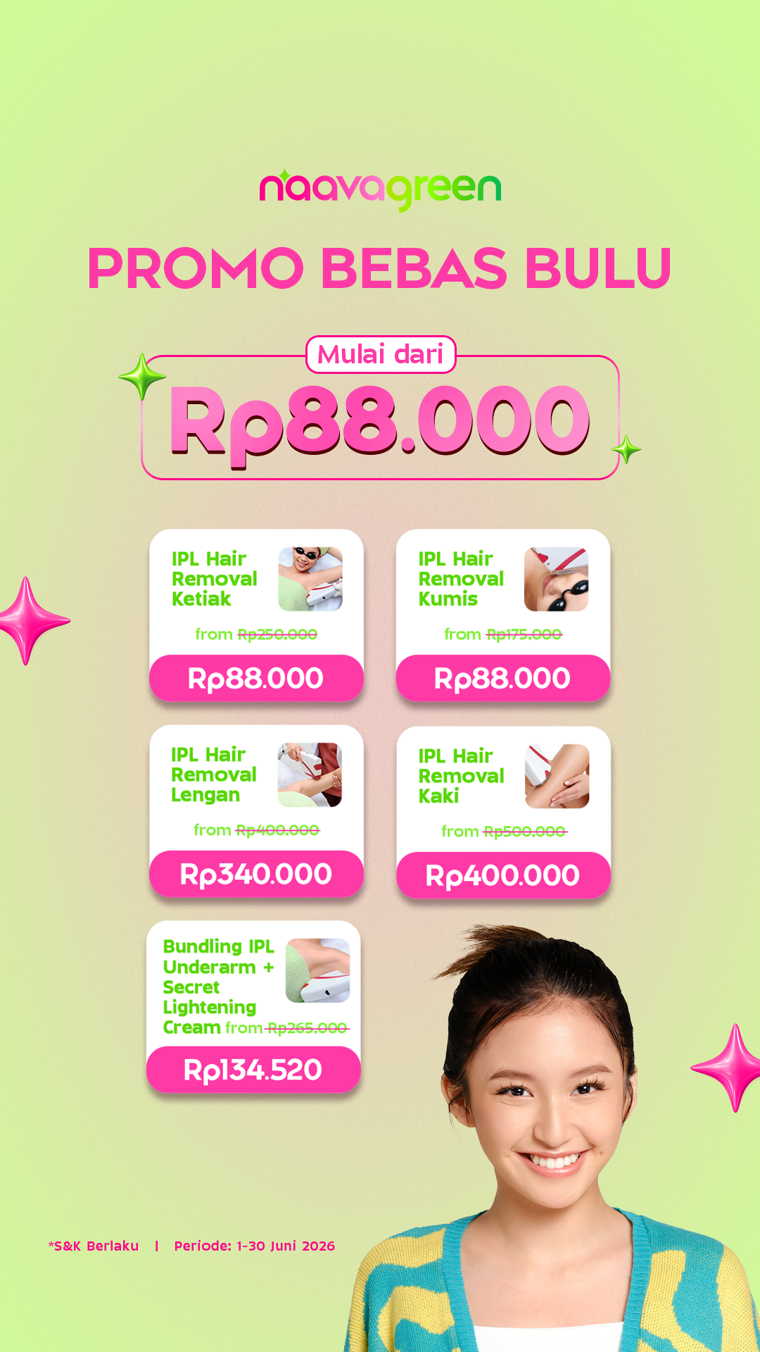 Naavagreen Natural Skincare Facebook ad