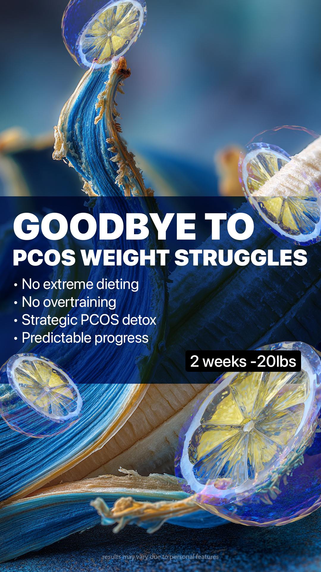 PCOS Weight Loss Hacks Facebook ad