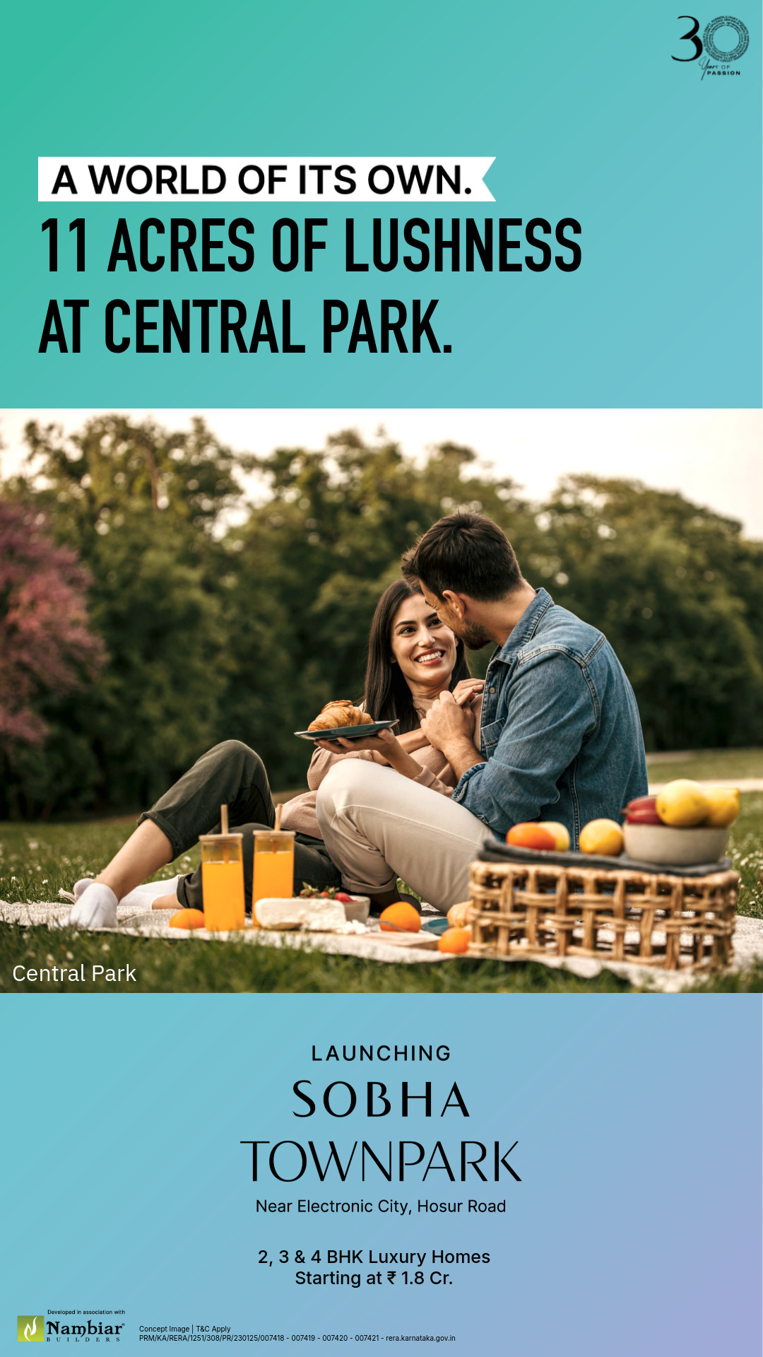 SOBHA Townpark Facebook ad from Apr 15, 2025