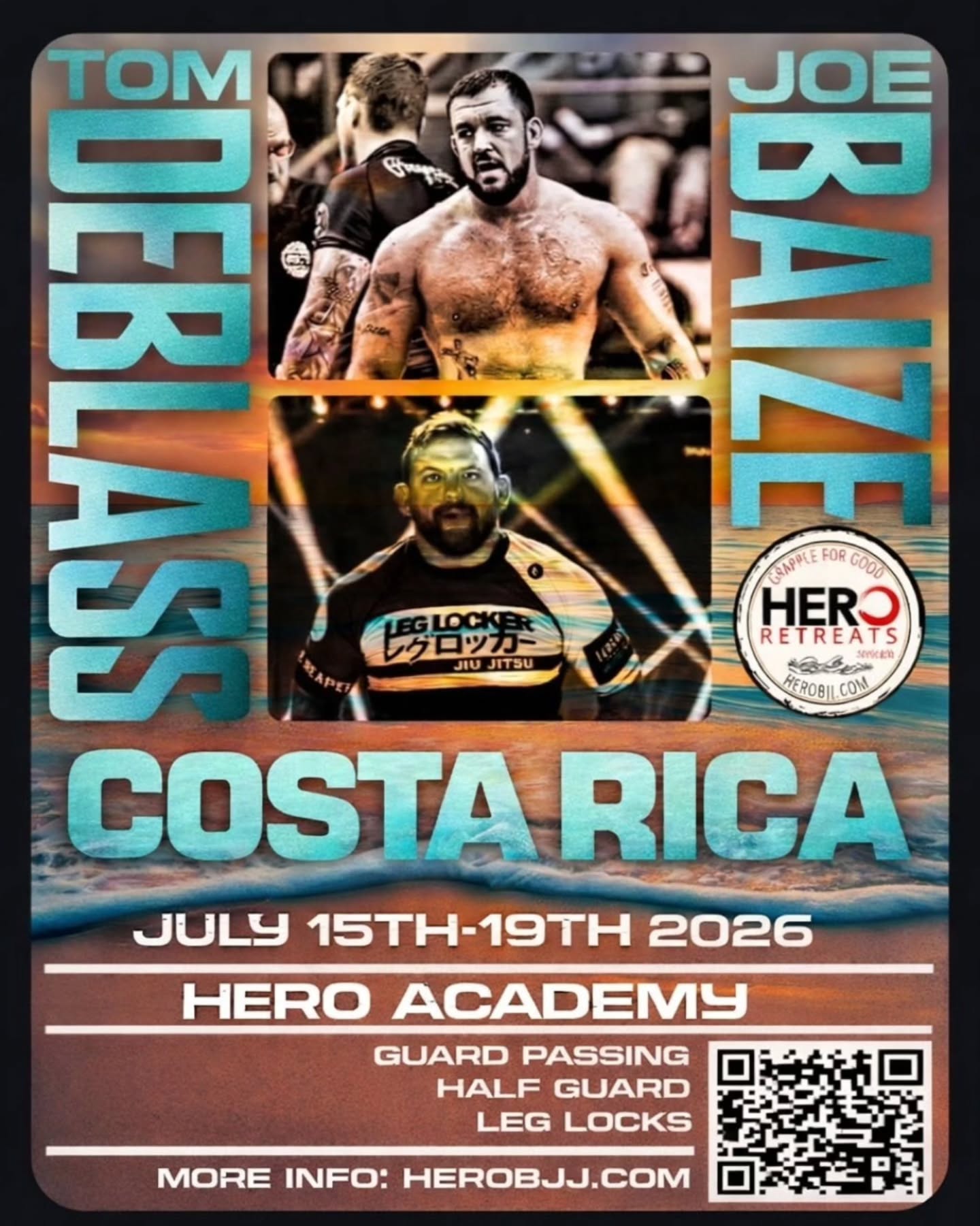 Tom DeBlass Facebook ad: DeBlass, Hero Academy