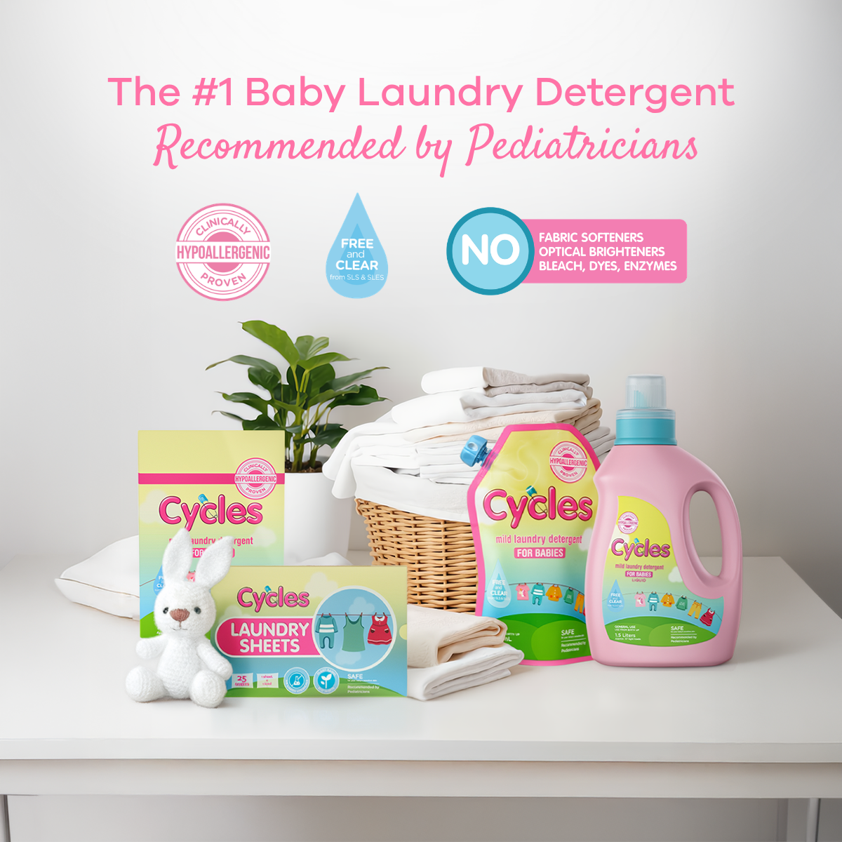 Cycles Baby Detergent Facebook ad