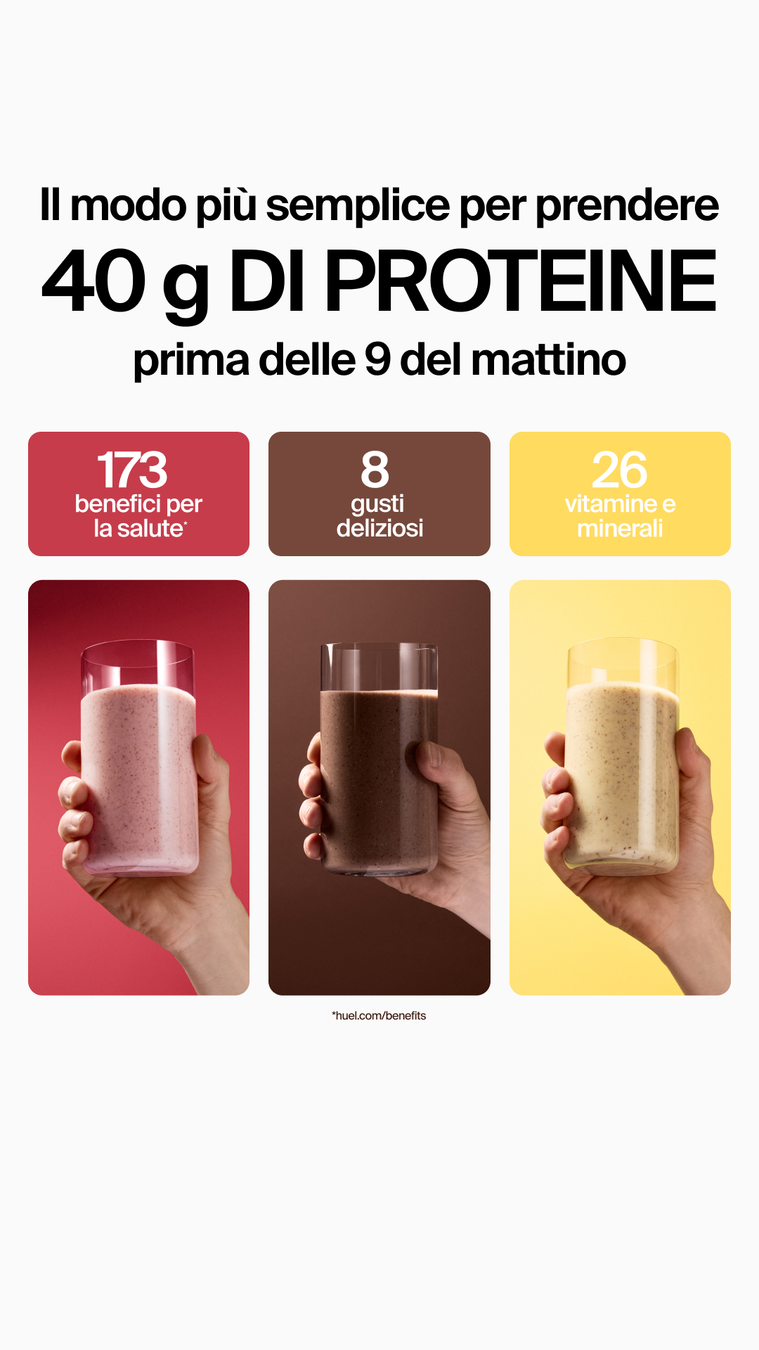 Huel Facebook ad