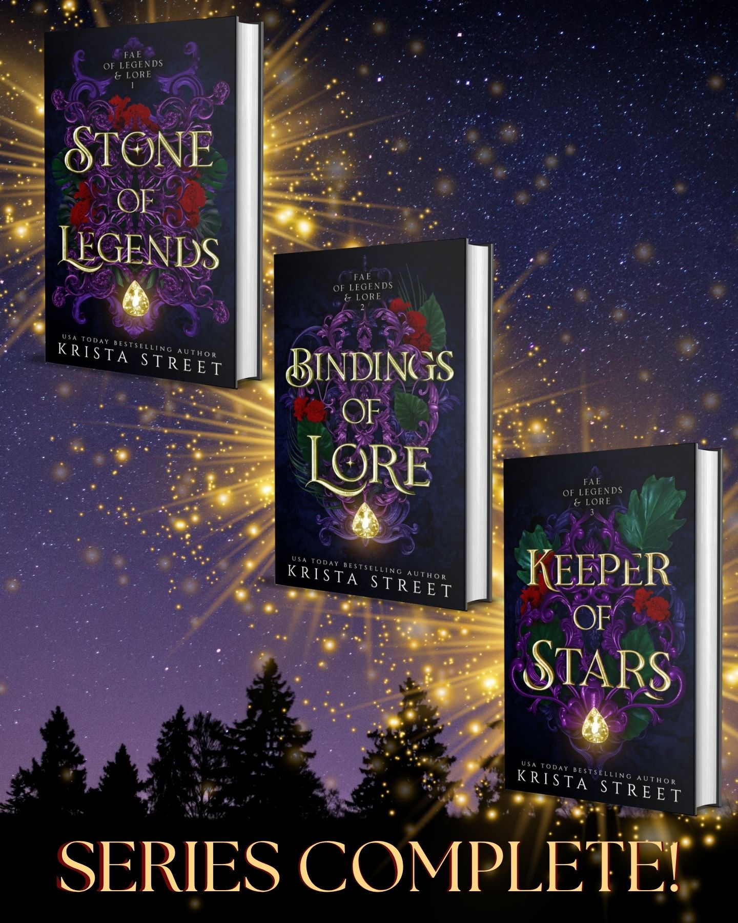 Krista Street, USA Today Bestselling Author Facebook ad