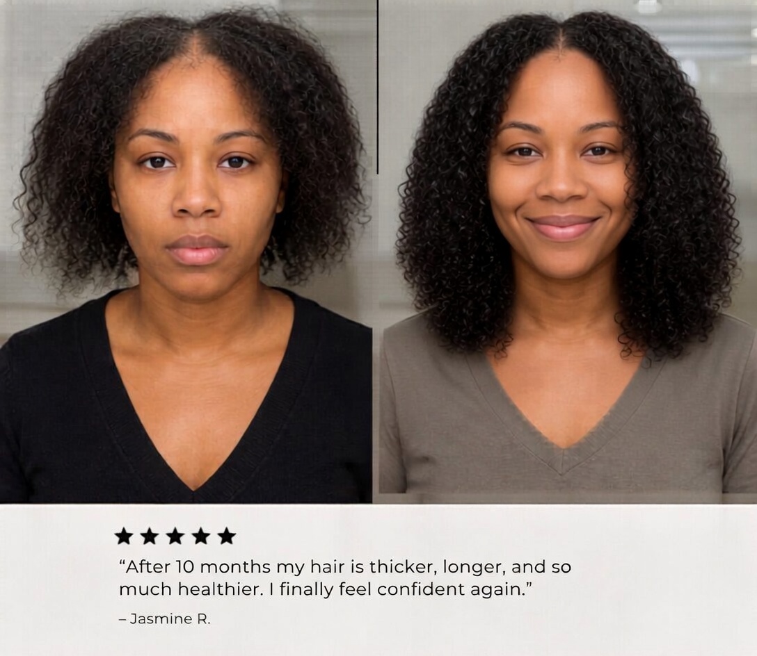 Castoura Facebook ad: Stop Hair Shedding Before It Gets Worse