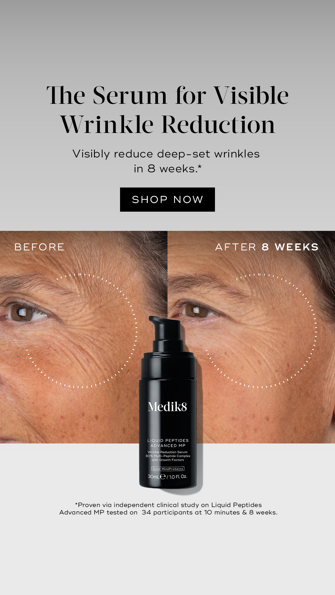Medik8 Facebook ad