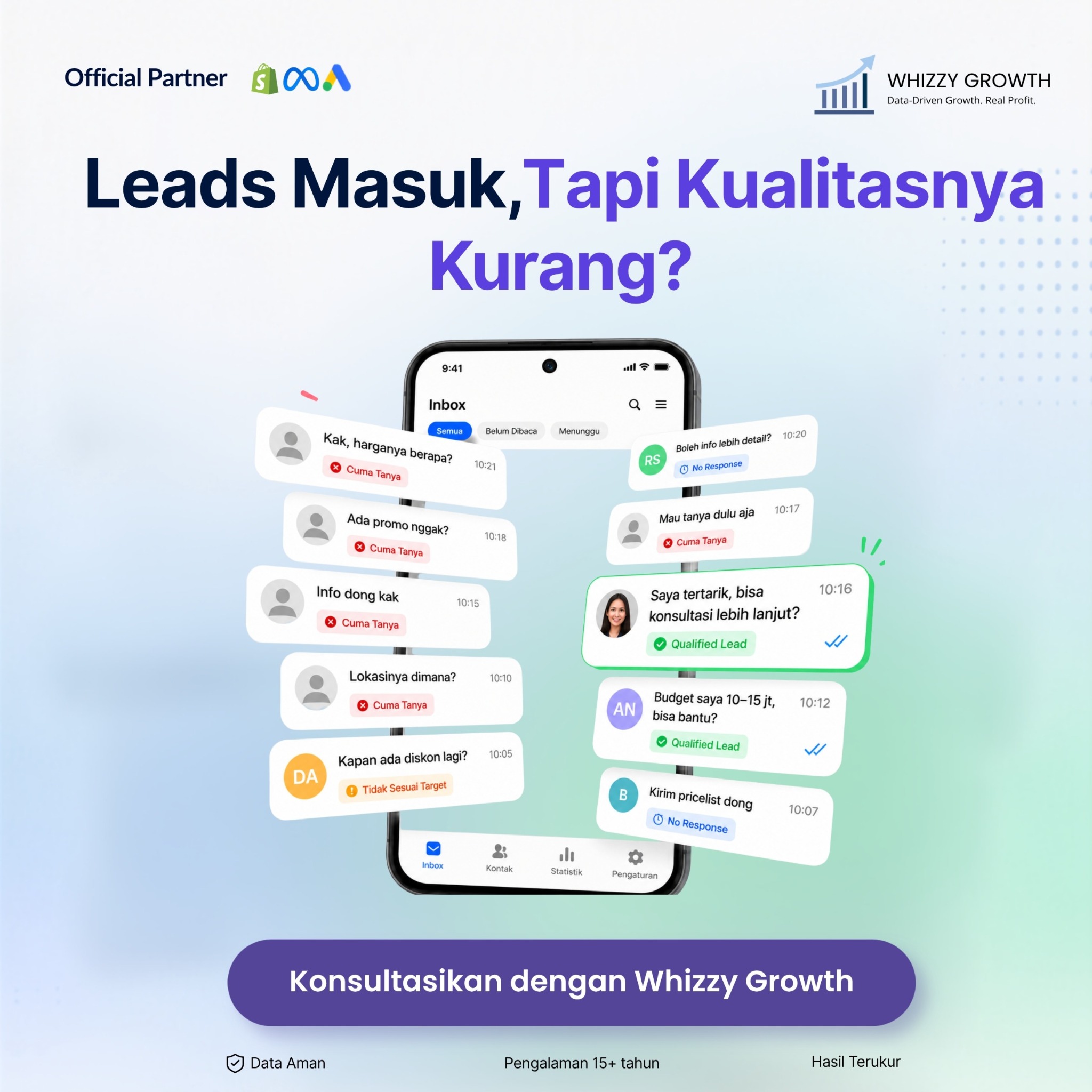 Whizzy Growth Facebook ad