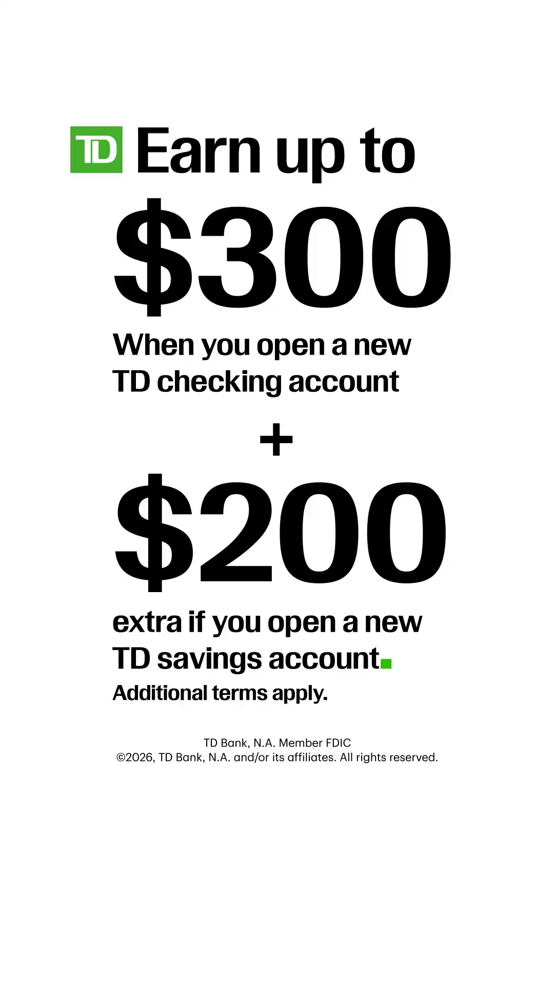TD Facebook ad