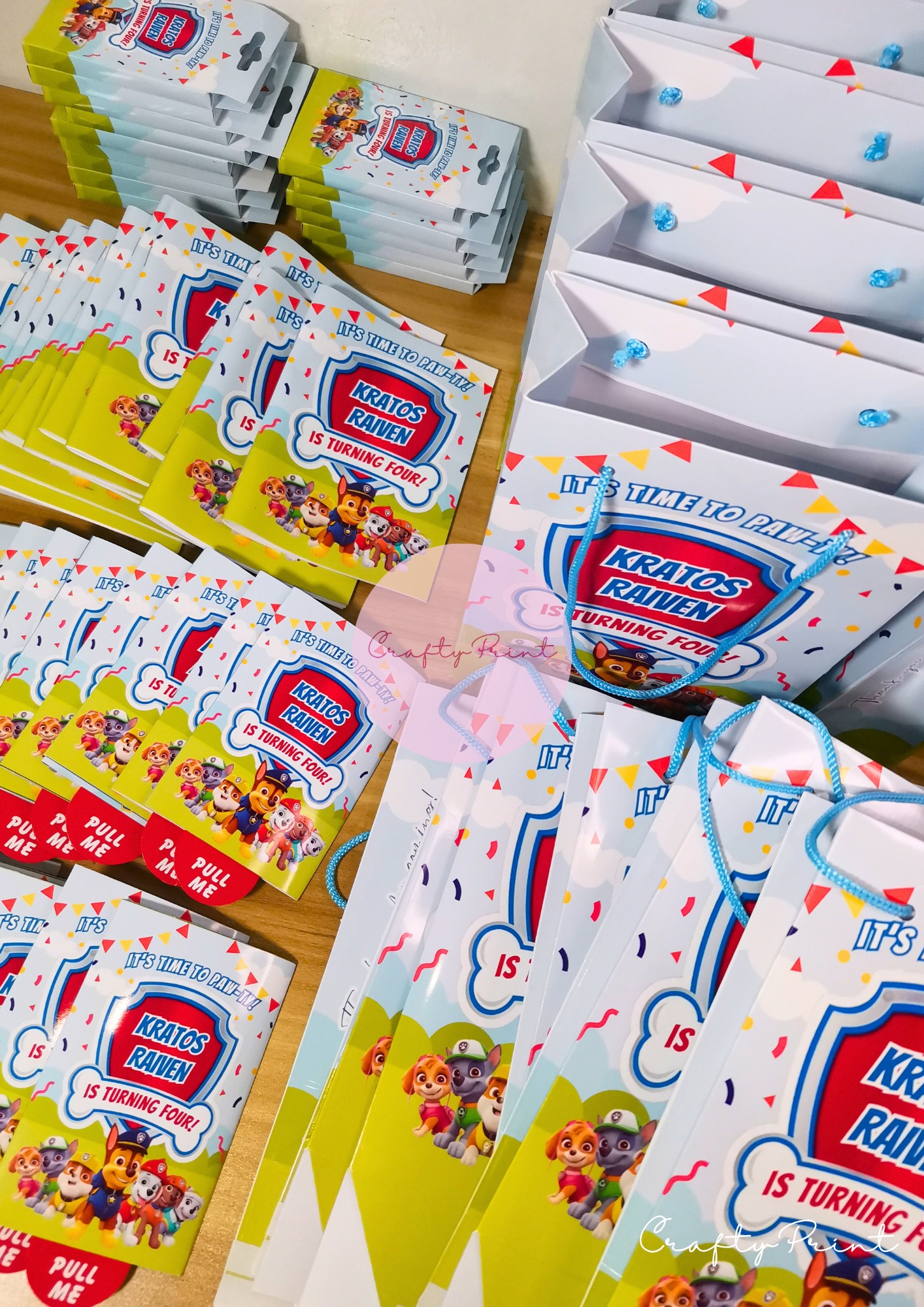 CraftyPrint Facebook ad: Looking for personalized party needs?
