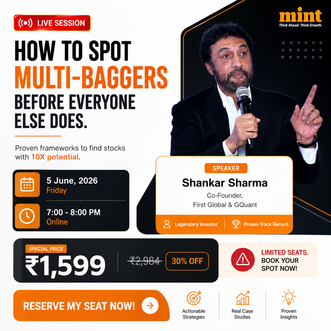 Mint Facebook ad