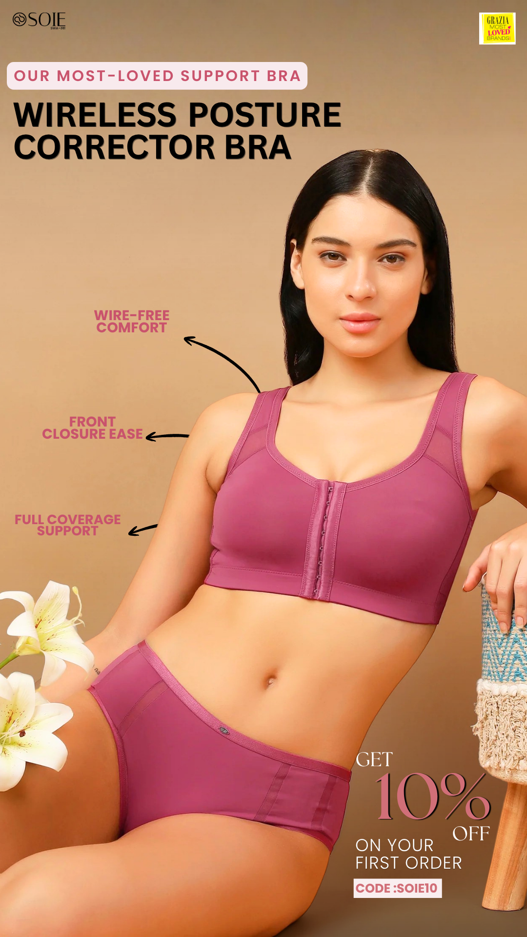 SOIE Woman Facebook ad