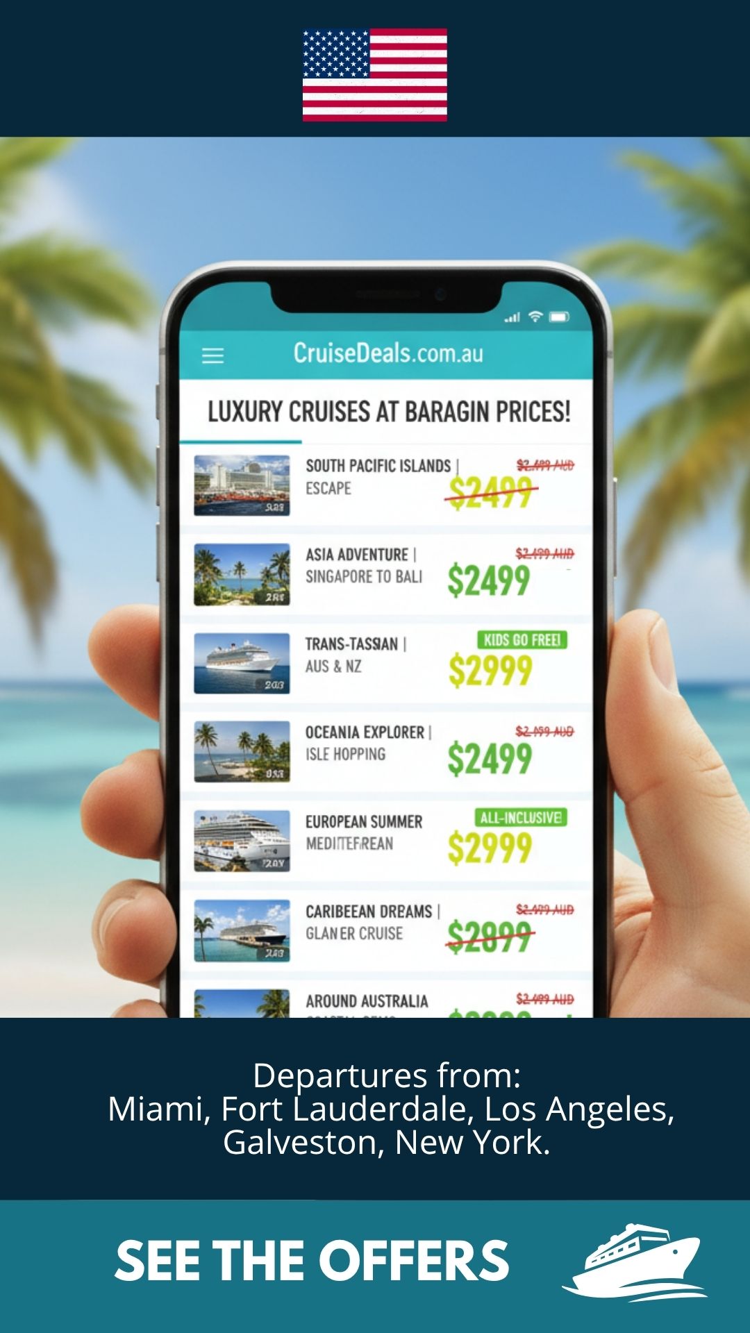 TrendingResults Travel Facebook ad