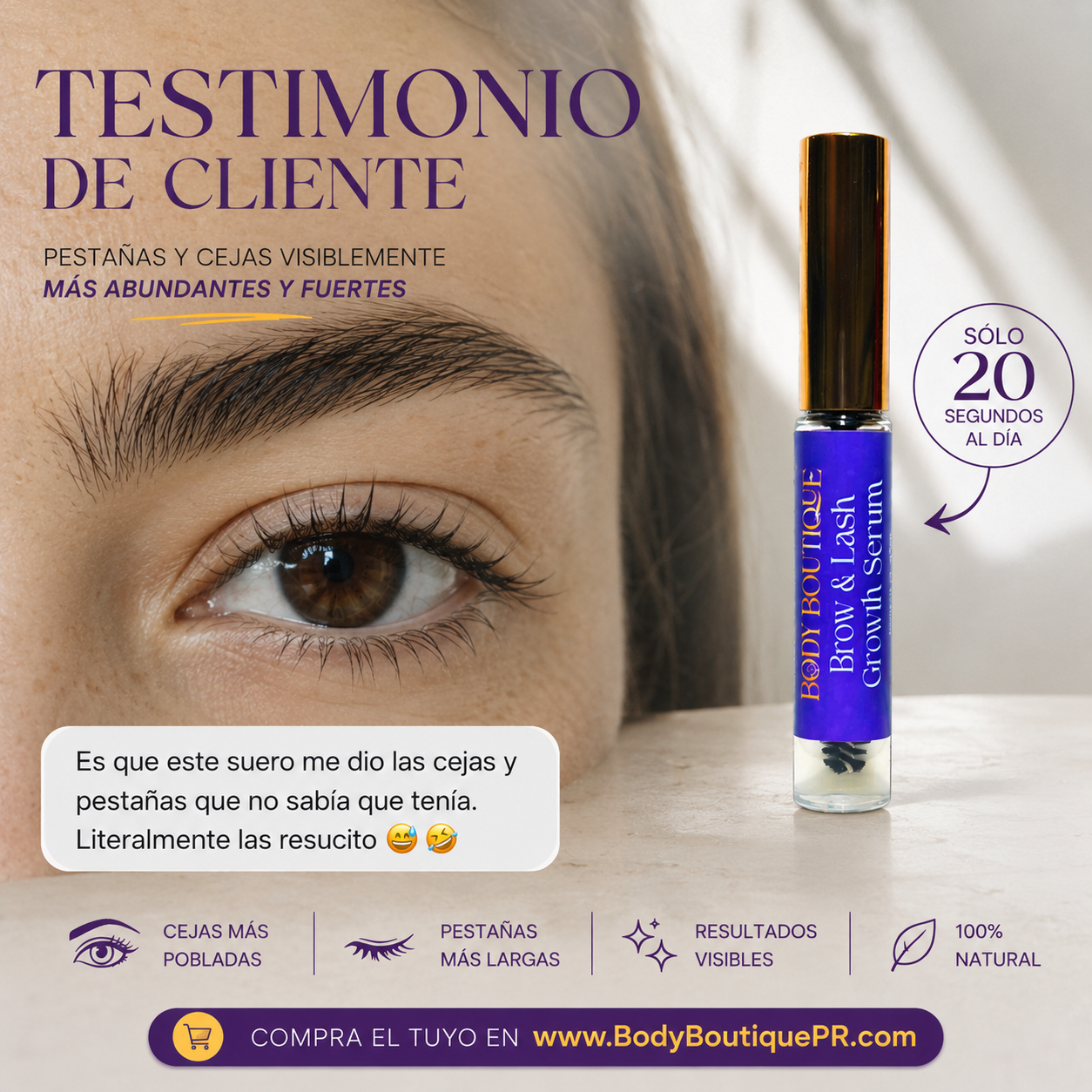 Body Boutique Facebook ad: Miles de Mujeres Satisfechas, Ordena HOY