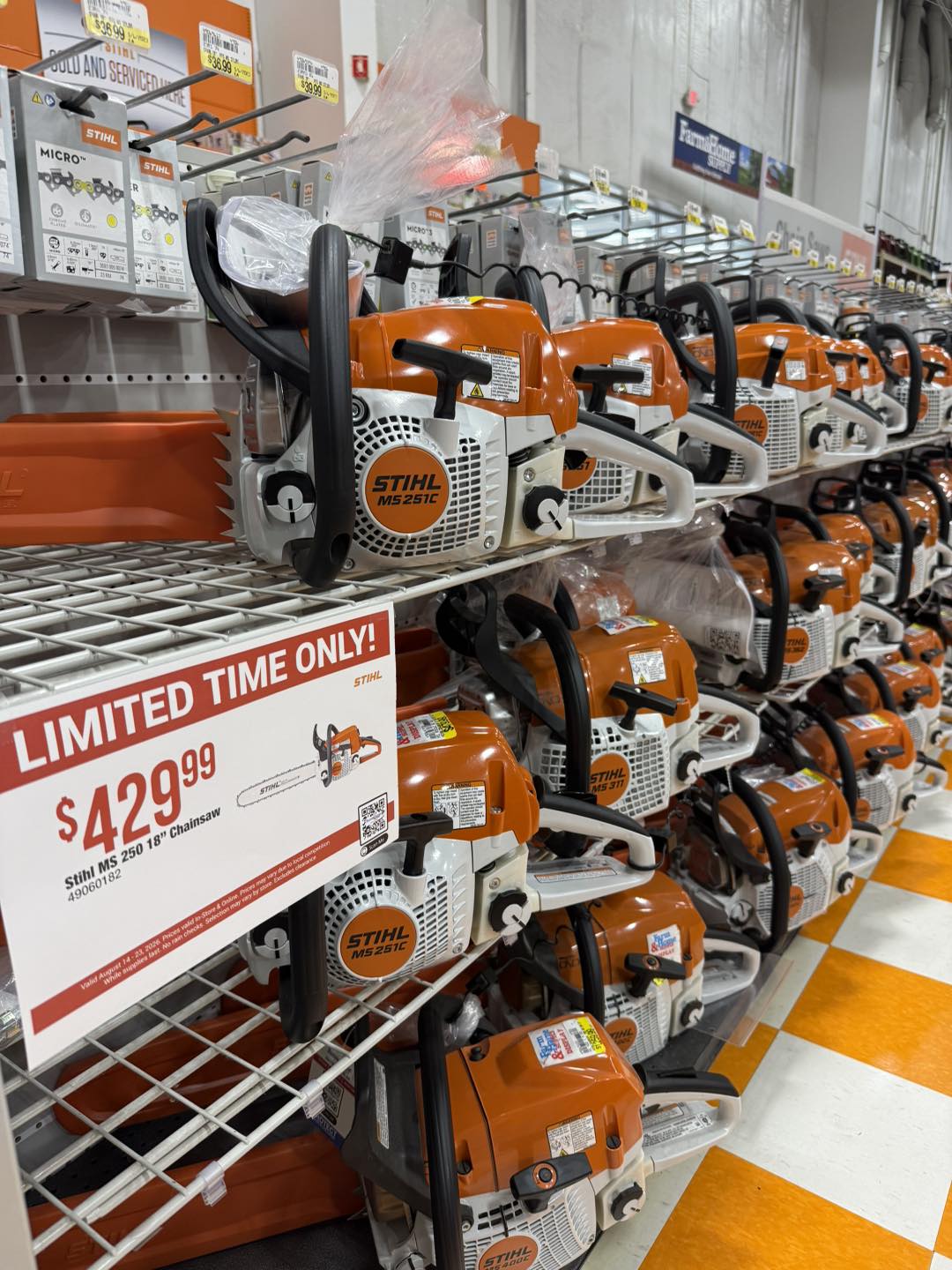 Farm and Home Supply Facebook ad: SEASON END DEALS Which End of Summer sale…