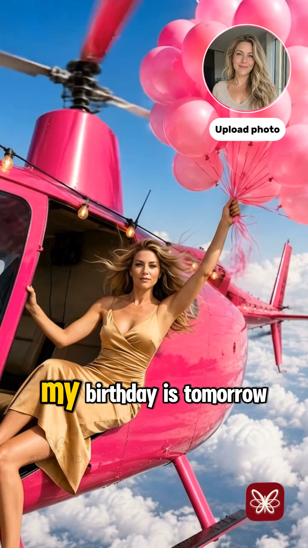 Genius Prompt AI Facebook ad: Make your birthday unforgettable!