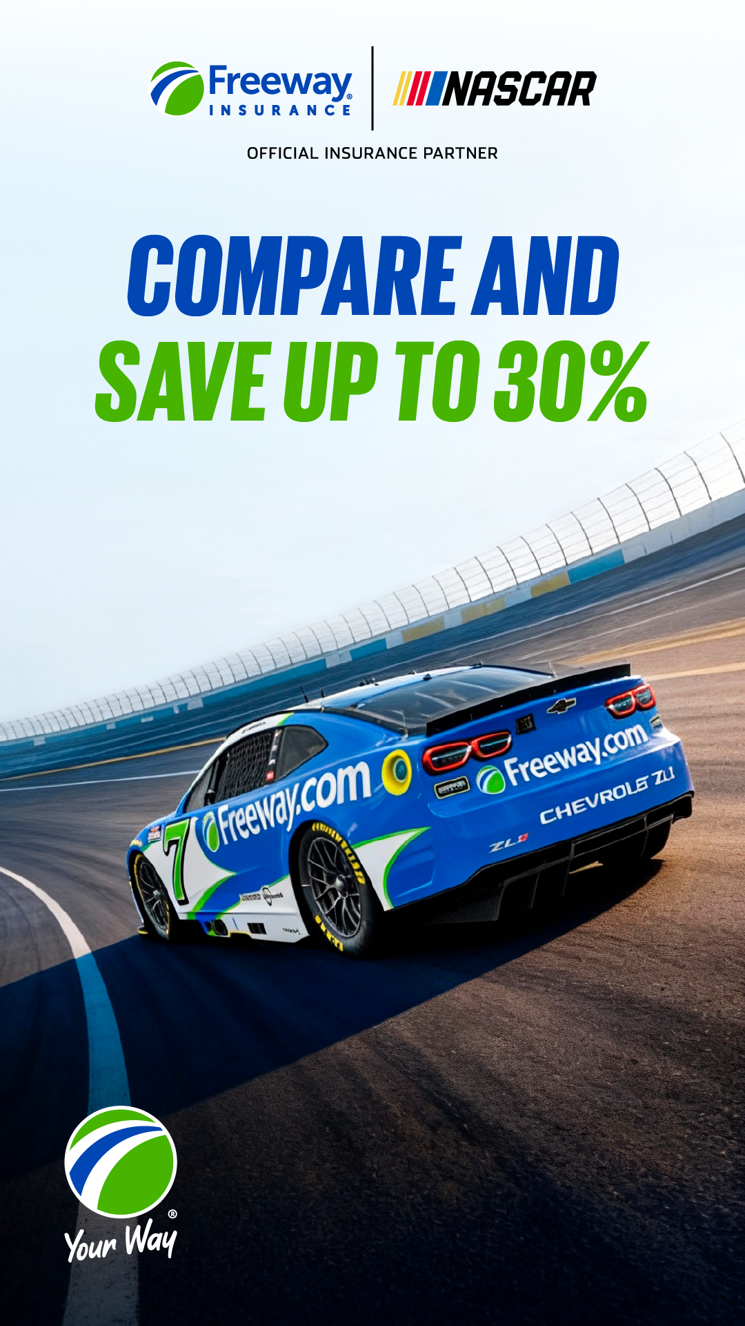 Freeway Insurance Facebook ad