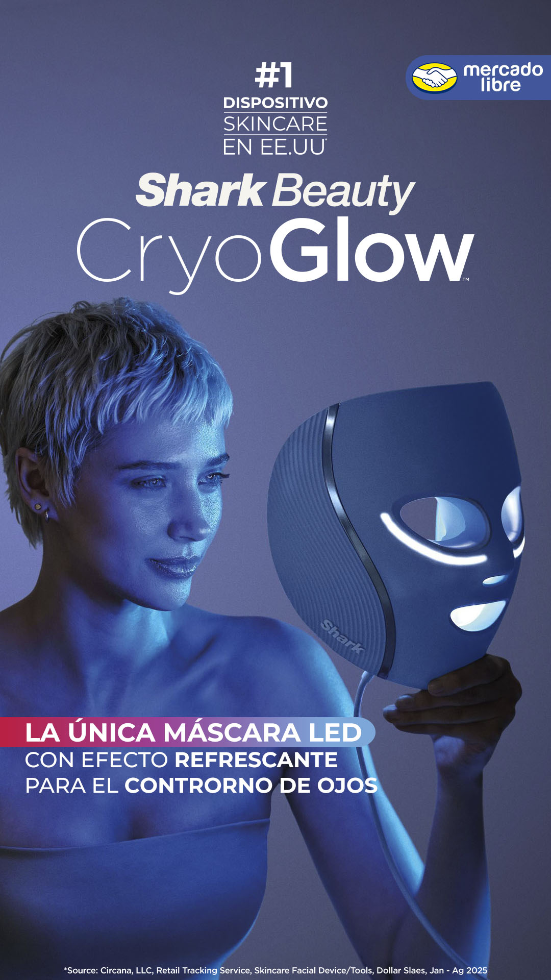 Shark Beauty Chile Facebook ad from Jul 8, 2026