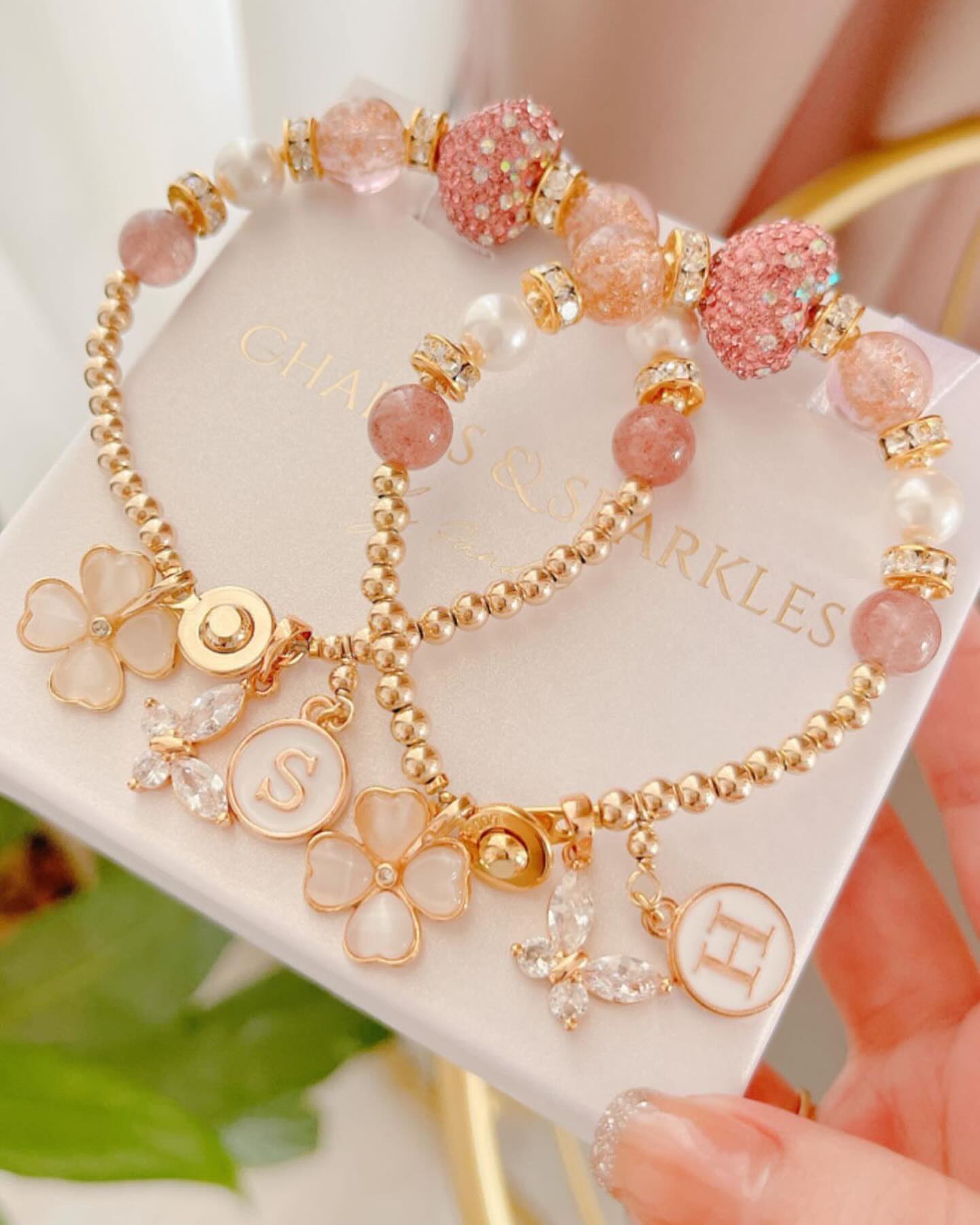 Charms & Sparkles by P and P Facebook ad