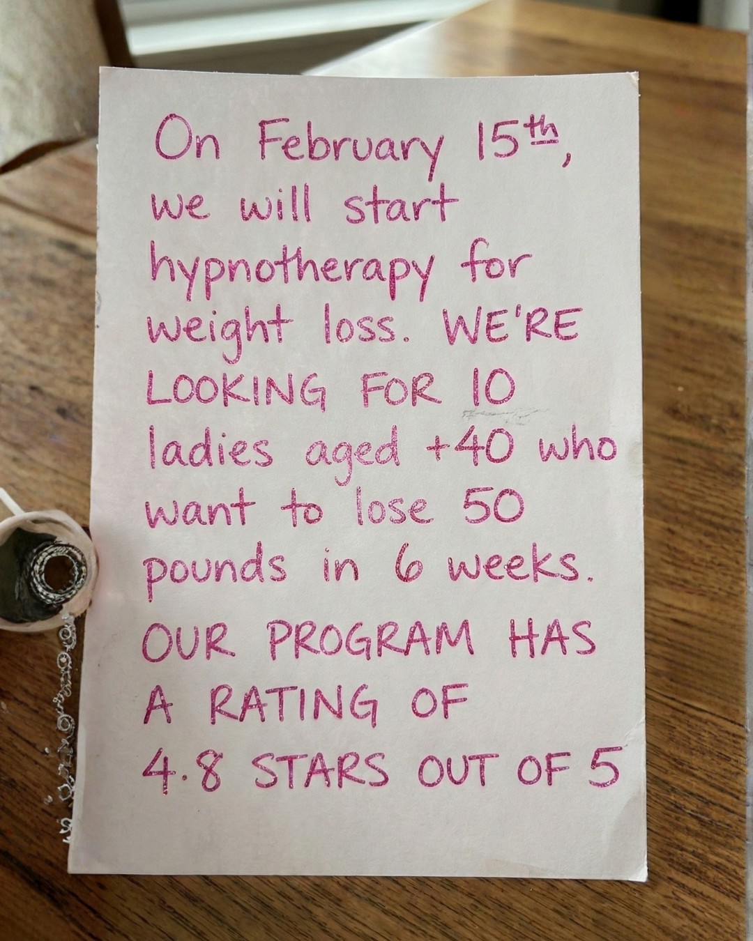 Hypnotherapist - Dr. Mary Patnaude Facebook ad