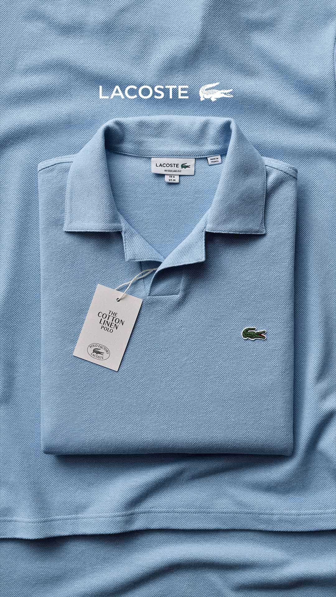 Lacoste Facebook ad