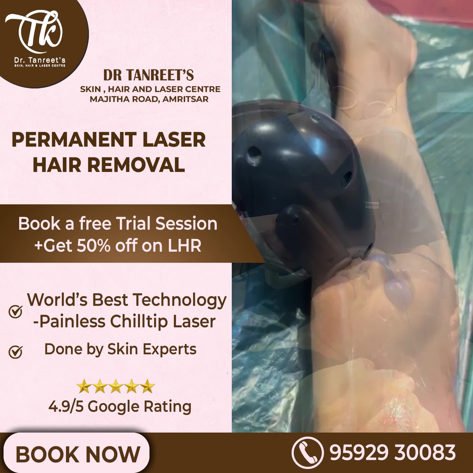 Dr Tanreet Facebook ad: Chat with us