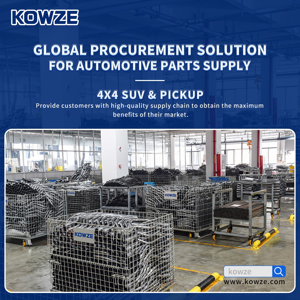 Kowze Auto Parts Co.,Ltd Facebook ad: KOWZE ofrece un servicio integral de venta al…