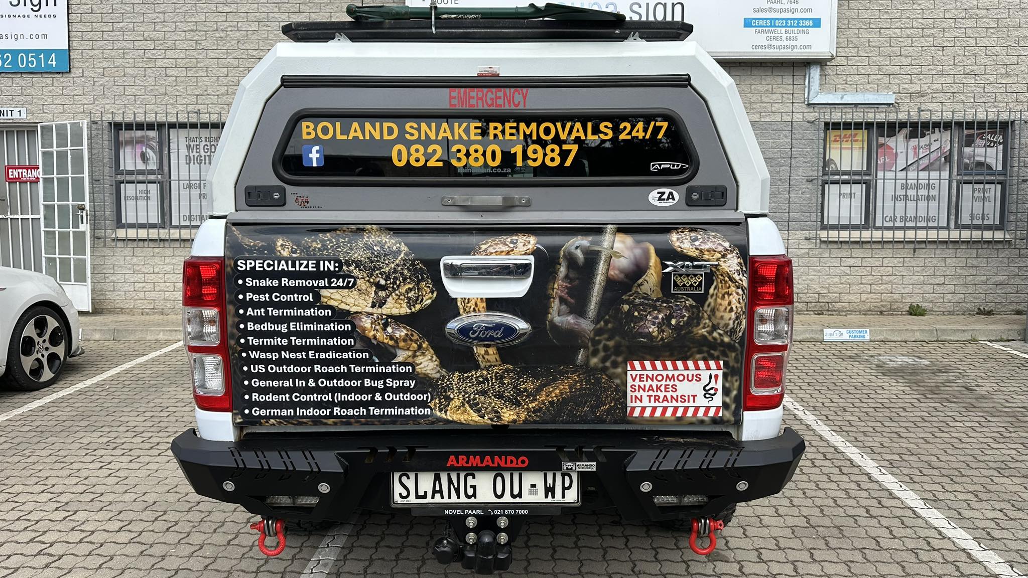 Boland Snake Removals 24/7 and Pest Control Facebook ad: Biologist Advocate