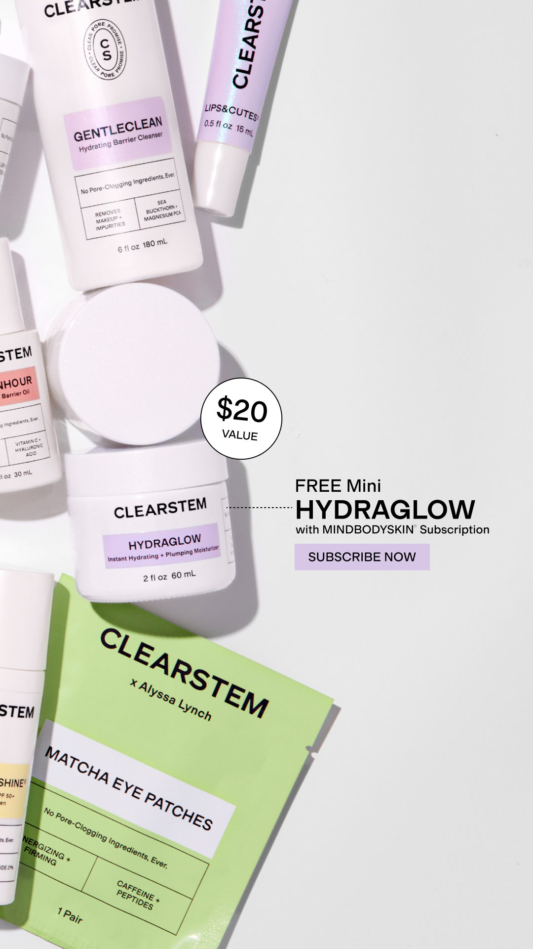 CLEARSTEM Skincare Facebook ad