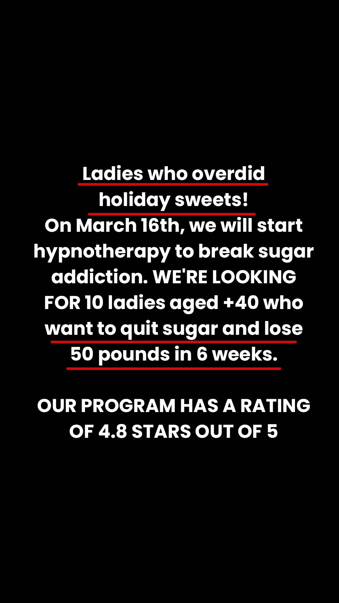 Hypnozio: power of hypnotherapy Facebook ad