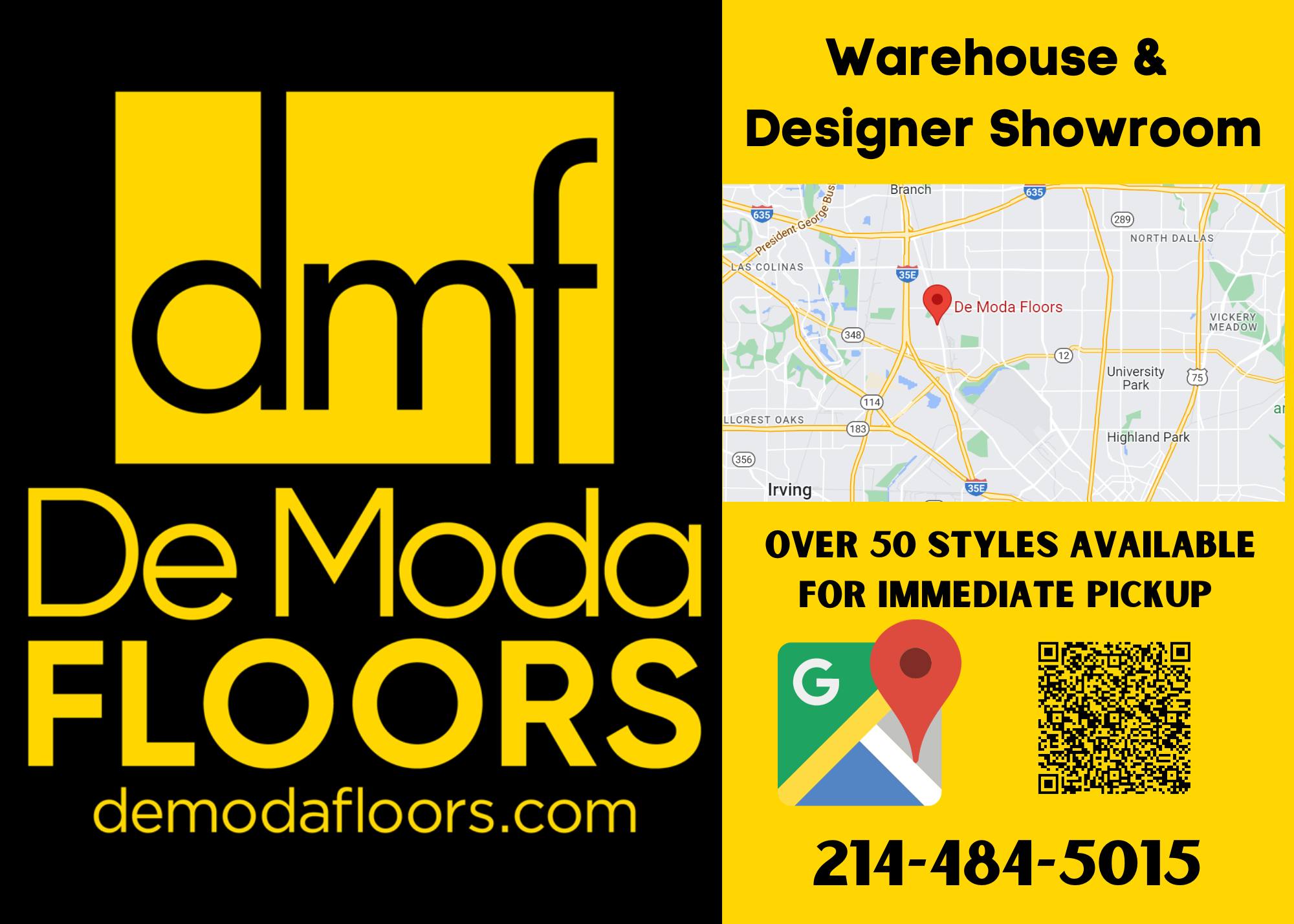 De Moda Floors Facebook ad: De Moda Floors · 2675 Manana Dr, Dallas, TX 75220