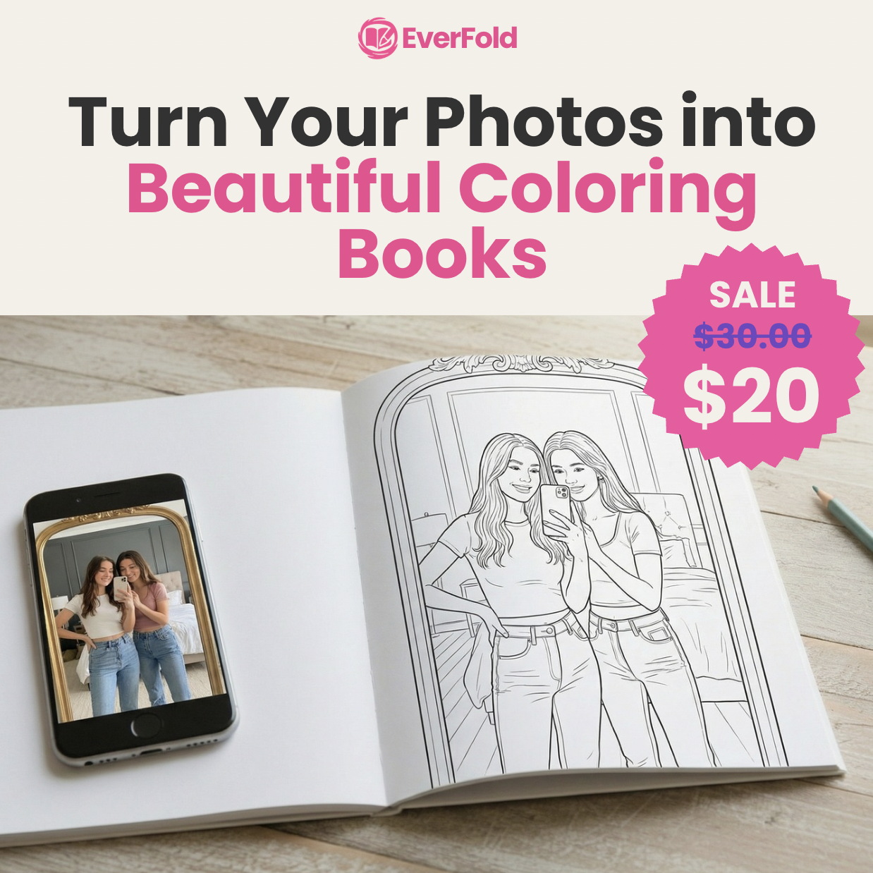 EverFold Facebook ad