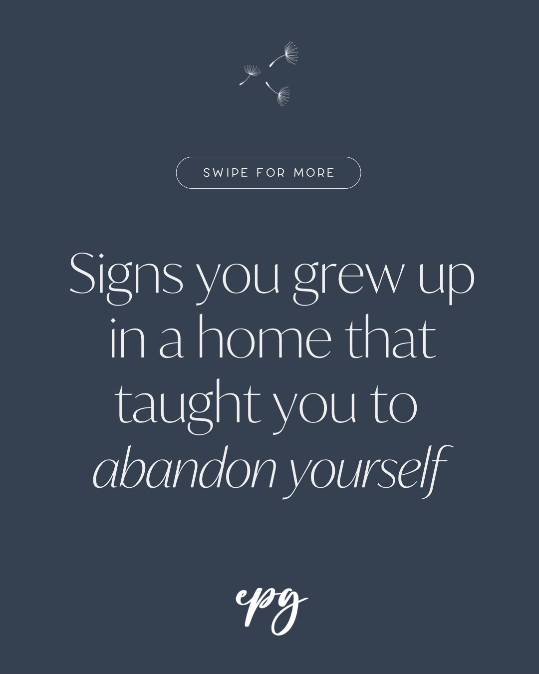 Exhale Psychology Group Facebook ad: You didn’t wake up one day and decide…
