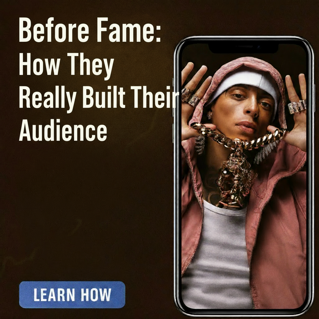 Playlist Booker Facebook ad