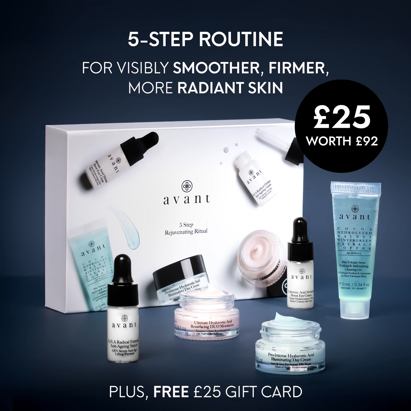 Avant Skincare Facebook ad from Jun 7, 2026