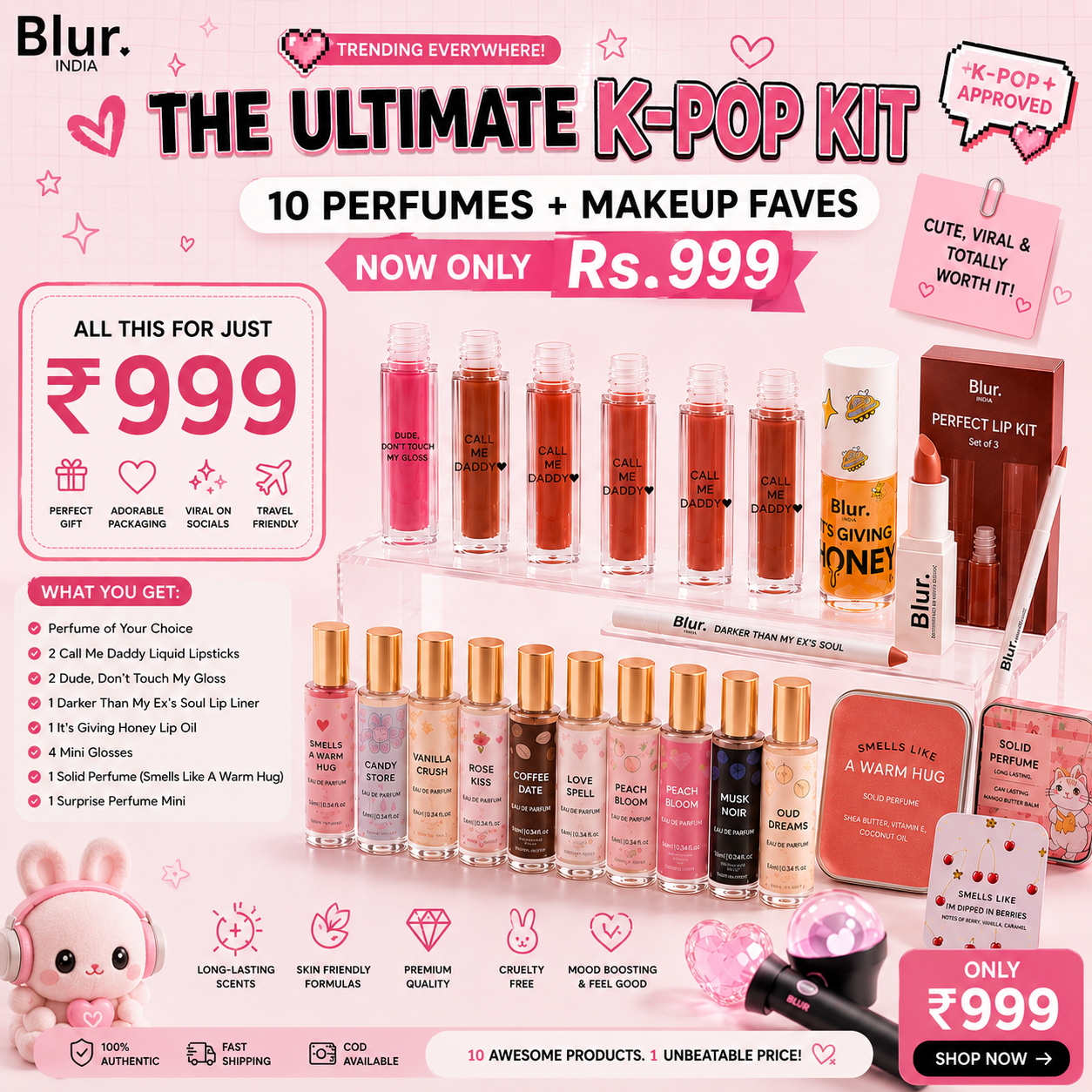 Blur India Facebook ad