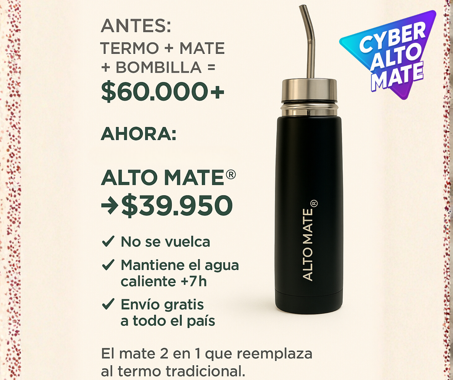 Alto Mate Arg Facebook ad: ALTO MATE - Acero Inoxidable